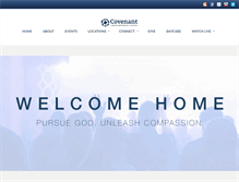 Tablet Screenshot of covenantdothan.org